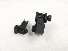 Krytac OEM Full Metal Fixed Iron Sights Set for Airsoft AEG