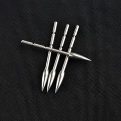 80/100/120 Grain Archery Arrowheads ID3.2mm Point Arrow Field Bow Hunting Target