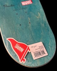 RARE Venom Marvel Primitive Skateboard Deck 8.125 Sealed Silver Paul Jackson NEW