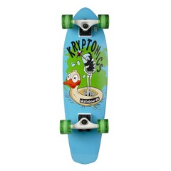 New Kryptonics 28″ Cruiser Complete Skateboard (Splash Green/Blue)