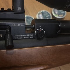 AEA Challenger .25 Caliber Unregulated PCP Bolt Action 1000+ FPS Air Rifle USED