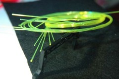 5 FEET of Fiber! 1 Foot each red, yellow, green, blue, orange for Archery