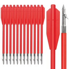 6.8″ Plastic Hunting Fishing Bolts Arrows for 50-80 lbs Pistol Crossbow 6pcs