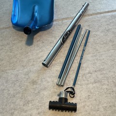 VOILE lightweight BCA aluminum avalanche shovel WITH Avalanche Probe Pole NICE!