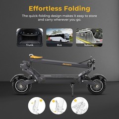 Ausom F1 Max Adult Electric Scooter,2*1400W Motor,62 Miles Max Range,E-Scooters