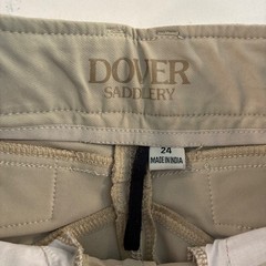 Dover Saddlery Riding Breeches 24 Beige Equestrian Pants Horse Riding Dressage
