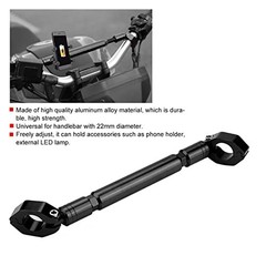 Motorcycle Cross Bar, 7/8” 22mm Aluminum Alloy Motorbike Balance Handlebar