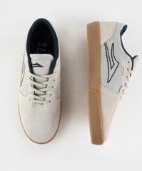 NEW Skate Lakai Shoes Cardiff – White/Gum Suede. US Men’s size 08. Originals.