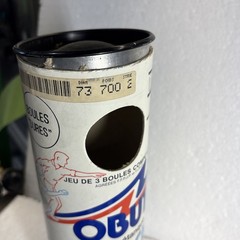 Vintage OBUT Bocce Ball La Boules “Match 700”. S34. 73mm 700 Poids