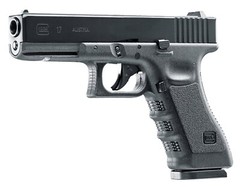 Umarex Glock 17 Gen 3 .177 Cal Blowback Air Pistol with CO2 Tanks and BBs Bundle