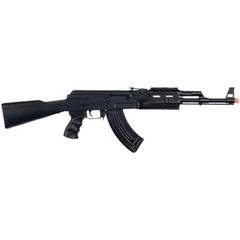UKARMS P48 Spring Power Tactical Airsoft Rifle w/ Rail System & LED Flashlight