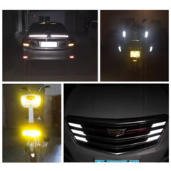 3 M Reflective Car Truck Film Sticker Safety Caution Warning Roll Tape 1/2/3/5CM
