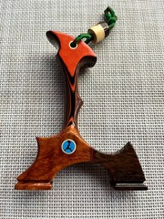 Custom Handmade. Hunting Slingshot. Left Hand Hold OTT. 90mm.