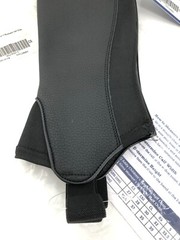 BasEQ Riding Half Chap Children’s Equestrian Equine Synthetic Nubuck Addy Small