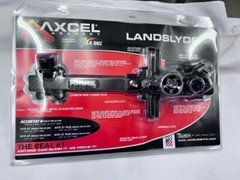 Axcel – LANDSLYDE – Carbon Pro Slider Sight w/AccuStat II Scope – 2 Pins – .019