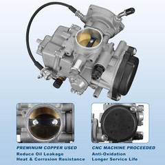 YFM400 Carburetor for Yamaha 2000-2006 Big Bear 350 400 Kodiak 400,2007-2011 …