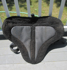 TRIPLE E AZTEC SOUTHWEST NEOPRENE & FLEECE BAREBACK PAD WITH STIRRUPS 24″X31″