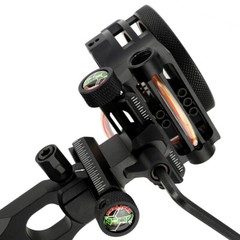 Compound Bow Sight 5 Pin Micro Adjustable 0.019″ Archery Hunting Target RH LH US