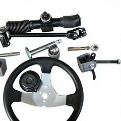 300mm Steering Wheel Steel Kit Replacement Wear Resistant Easy to Install