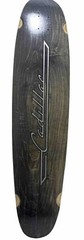 Cadillac Long Board Skate board 42 x 9 inch wooden deck Signed By Tony Hawk