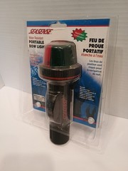 SEASENSE 50073860 WATERPROOF PORTABLE CLAMP-ON BOW LIGHT RED / GREEN – NEW