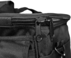 Shooters Gate Deluxe Paintball Vest, Drop Leg Carrier & Range Bag Set – Black