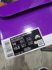 Nike SB Dunk Low Pro Skate Shoes Multicolor US 14 Medium (D, M)