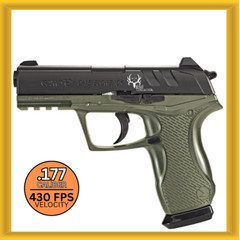 Gamo C-15 Bone Collector .177 Caliber 430 FPS CO2 Powered BB/Pellet Pistol