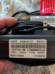 Genuine Charger For Razor HOVERBOARD HOVERTRAX 2.0 Working Great Condition