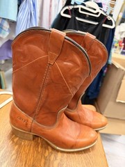 Dingo Women’s Western Equestrian Leather Boots Brown Size 7.5