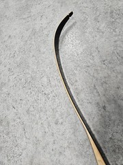 Bear Archery Black Bear Glass Powered Vintage Recurve Bow Brown 45lbs. 60in.