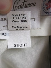 Vintage Tailored Sportsman Ladies Supreme Hunter horse riding Breeches Side Zip