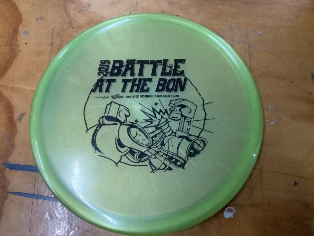 Millennium Recon Mortar 180 gram golf disc 2019 Battle at the Bon dirty