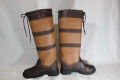 TuffRider Lexington Waterproof Tall Country Boots in Size 8- 44A