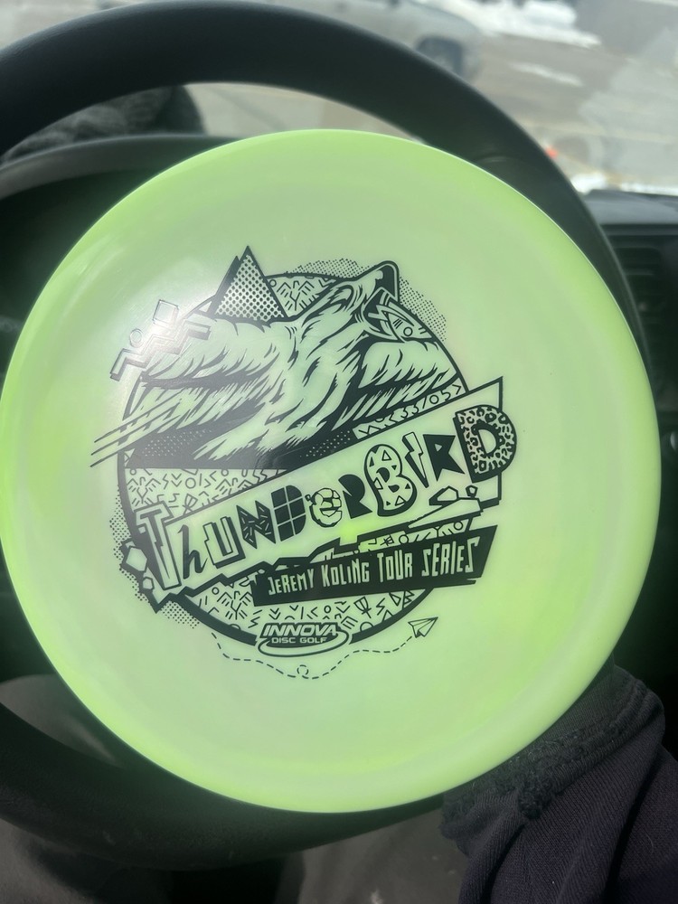 Innova Jeremy Koling Tour Series Thunderbird Light Green Disc Golf Disc