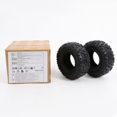 2Pcs 145/70-6 ATV Tires off-Road Tires With A-shaped Tread Pattern Tires Wheel
