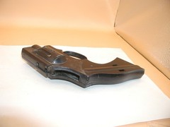Crosman 38T Revolver – Frame and Side Plate, Black