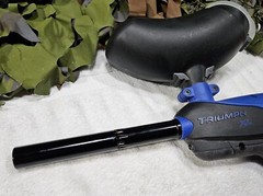 Tippmann Model 98 Based Triumph Paintball Gun + Barrel Sci Fi Scenario Cosplay