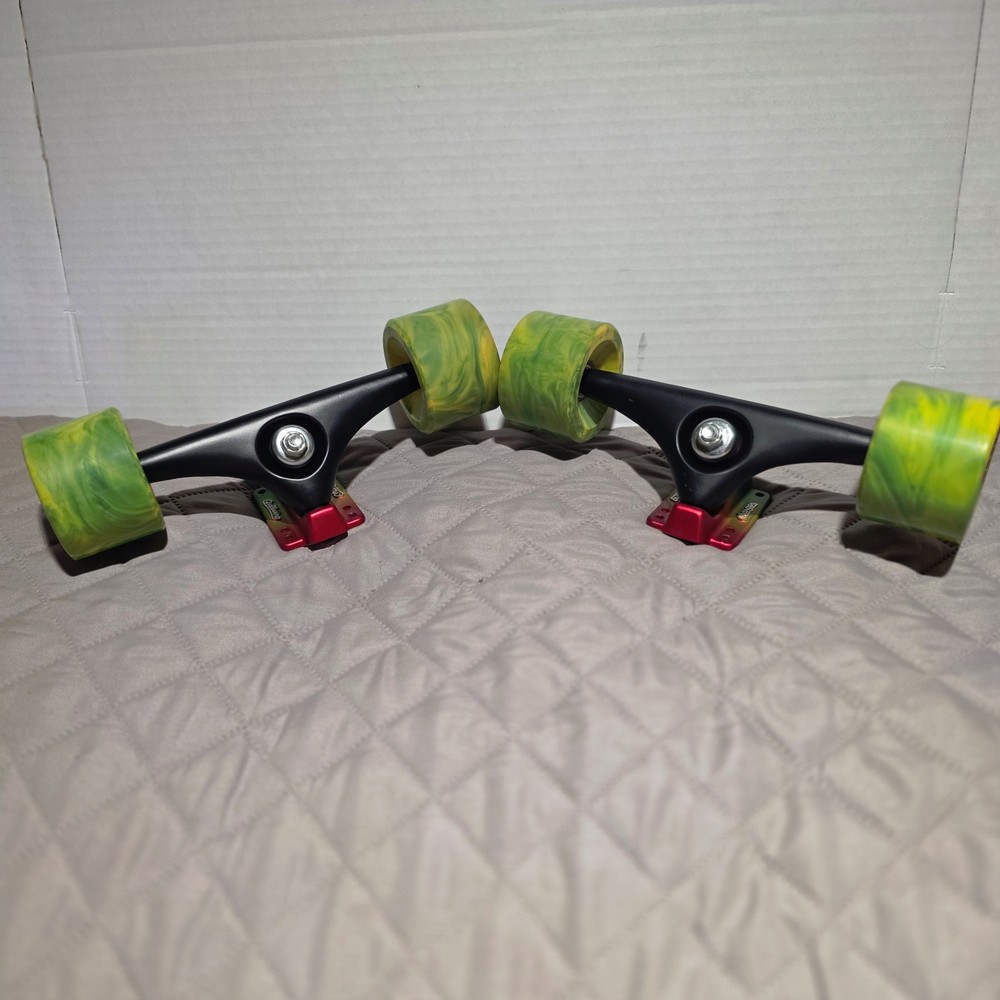 Gullwing Charger 50* Neil Carver Black/ Rasta colorway R. Kingpi (O.S.bolt pat)