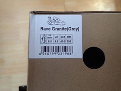 CLIMB X Rave Granite Climbing Shoes Men’s US 7.5 Women’s US 8.5 NEW Grey