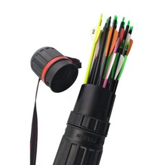 43-inch Adjustable Hunting Arrows Tube Quiver Case Accommodates 12-24Pcs Arrows