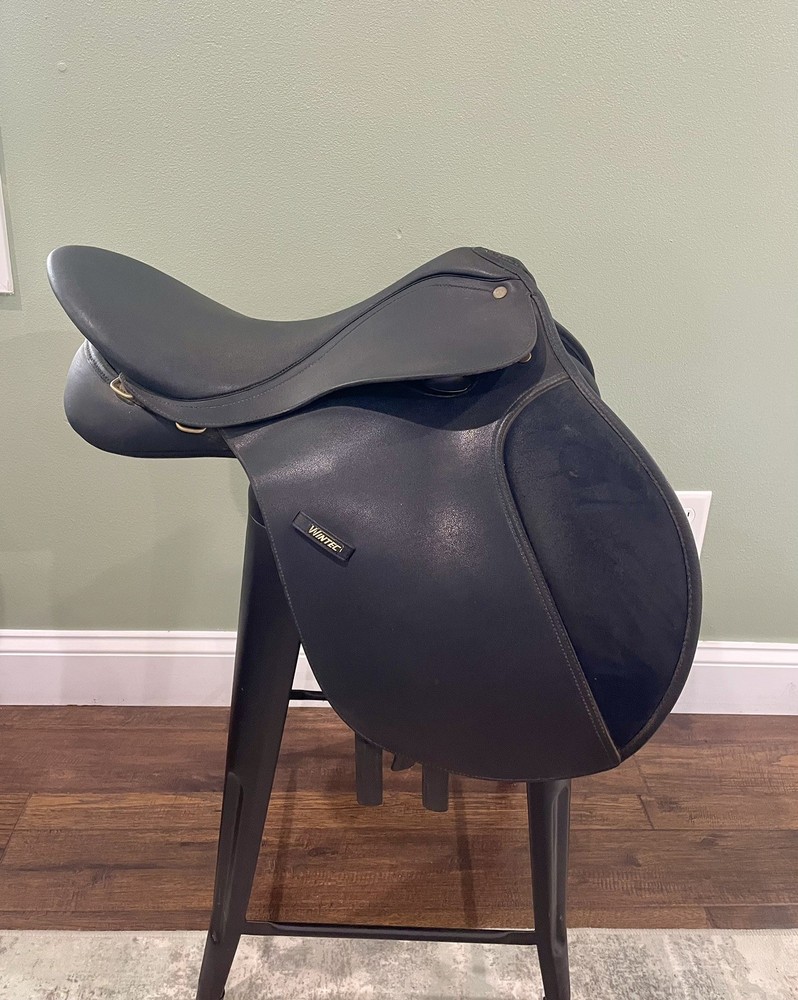 Wintec 17” inch 500 all purpose Saddle easy change gullet/stirrups/48”leathers