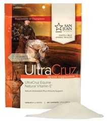 UltraCruz Equine Natural Vitamin E Supplement for Horses 0.75lb Powder (30 Days)