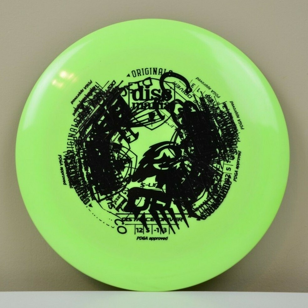 🍏MISPRINT🍏 Discmania S-Line DD3, RARE, Lime Green, 175g