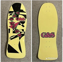 G&S Jim Gray Skateboard Deck GORDON & SMITH mint In Bag!