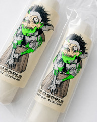 Vintage Zorlac Skateboard Rails White NOS 2 Sets Gargoyle Pushead 1988 OG