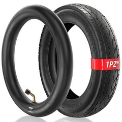 1PZ ER5T02 Heavy Duty 12.5×2.25 121/2 x21/4 Tire & Inner Tube Set with Angled…