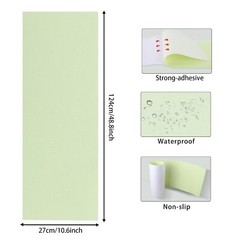 Grip Tapex50 Inch, Glow in The Dark Skateboard Grip Tape, Anti Slip 11*50IN 1