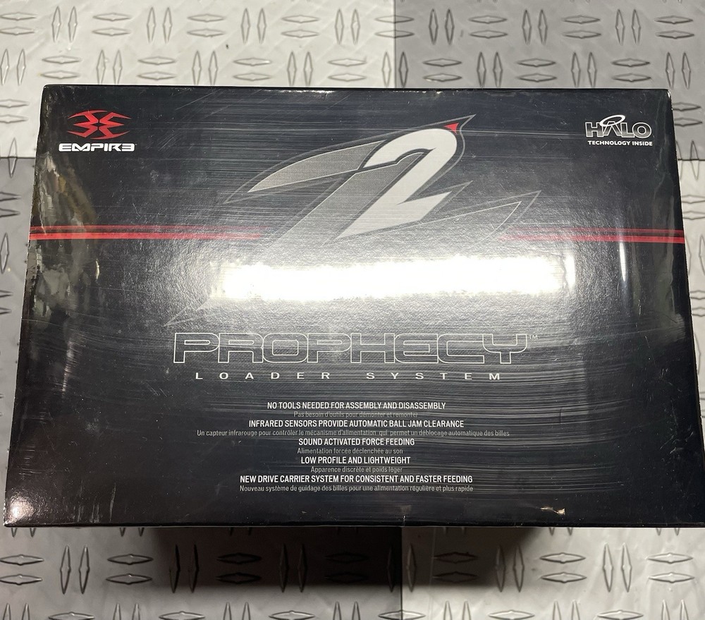 Empire Prophecy Z2 Matte Black Paintball Loader Brand New Sealed Free Shipping