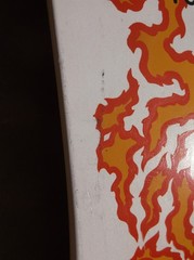 1988 POWELL PERALTA TOMMY GUERRERO «FLAMING DAGGER» SKATEBOARD DECK RARE
